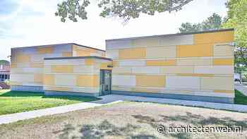 Kleurrijke school met speelse uitstraling