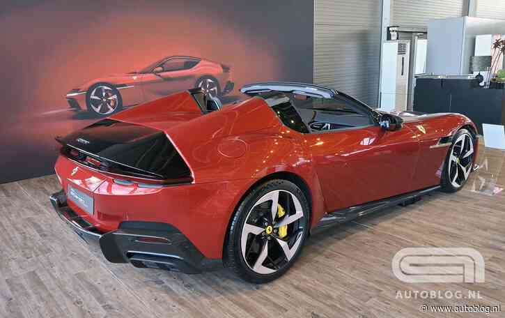 Ferrari 12 Cilindri op de Zoute Grand Prix in Knokke