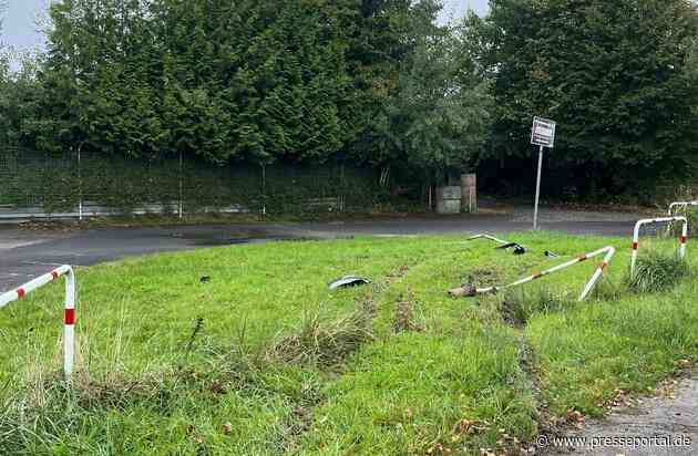 POL-HAM: grauer Kleinwagen nach Unfallflucht in der Geithe gesucht, 1500 Euro Fremdschaden