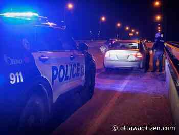 Driver crashes into police car in one of 38 impaired driving charges in last two weeks