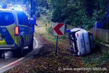 Bielefelderin (28) landet im Graben