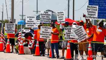 Streik an US-Häfen führt zu Sorge um verdorbene Lebensmittel