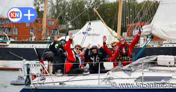 Lübecker Skipperin Clara Weimer mit LYC-Schiff "Meu" in Travemünde zurück