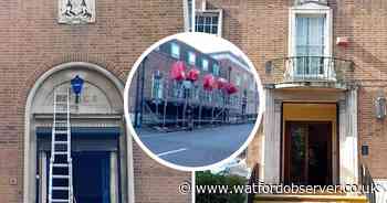 Filming underway at Watford's former police station and court