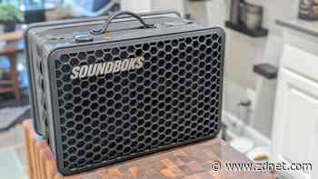The Soundboks Go is a massive portable Bluetooth speaker that literally goes to 11