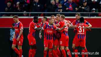 Dank Wanner: Heidenheim feiert historischen Sieg