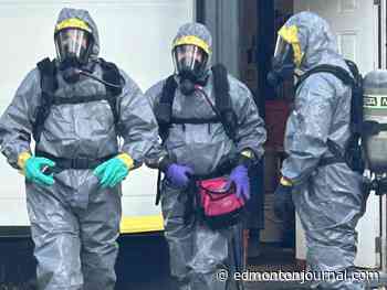 ALERT dismantling suspected drug lab north of Edmonton