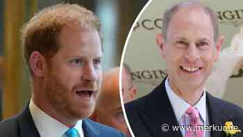 Gleiche Eigenart wie sein Onkel: Prinz Harry kopiert Prinz Edward in London