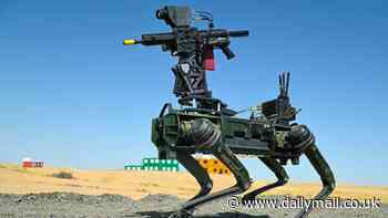 US Army is testing 'Lone Wolf' robot dog with AI-powered rifle in the Middle East