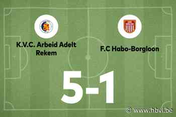 M. Kulowany maakt twee goals voor Rekem in wedstrijd tegen Habo-Borgloon B