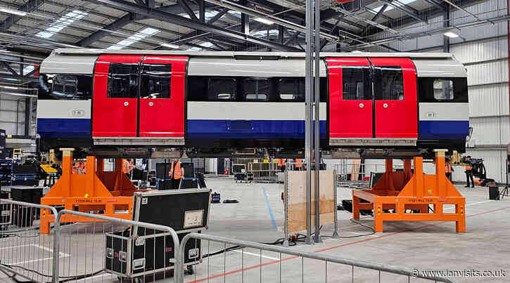A first look at the new Piccadilly line trains being built in Yorkshire