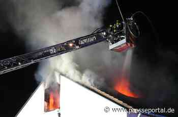 FW Celle: Wohnung in Vollbrand / Vier verletzte Personen