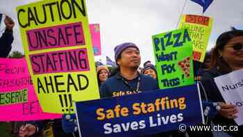 Saskatchewan nurses rally to call for next government to fix hospital staffing