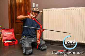 Loodgieter Sam razend populair op TikTok: “Ik post vooral filmpjes over mijn werk”