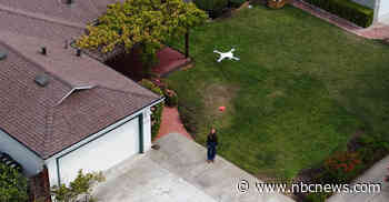 Drone deliveries, slow to take flight, come to Silicon Valley
