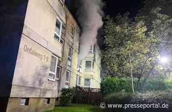 FW-DO: Wohnungsbrand in Dortmund - Brackel
