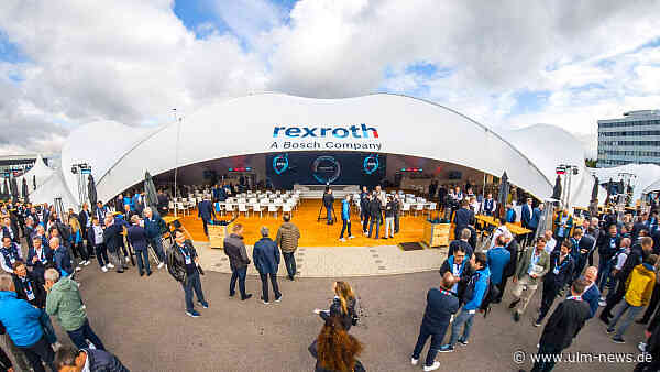 Viel los bei Bosch Rexroth am Standort Ulm