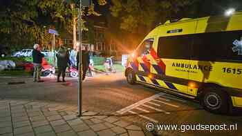 Ongeluk tussen scootmobiel en scooter op Burgemeester Martenssingel