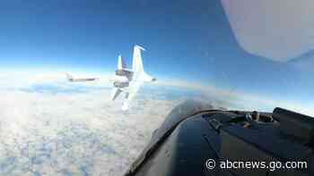 WATCH:  Russian jet comes within 50 feet of US fighter off coast of Alaska