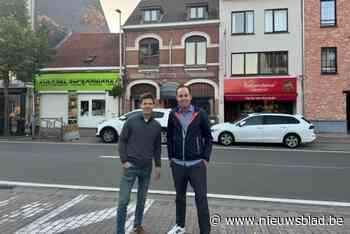 Belijning weg om efficiënter te parkeren