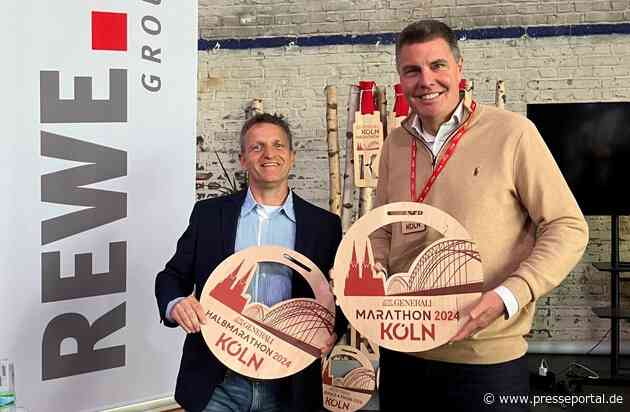 26. Generali Köln Marathon: REWE Group unterstützt das Lauf-Event der Domstadt seit 23 Jahren - in diesem Jahr mit prominenter Staffel um REWE Group-CEO Lionel Souque
