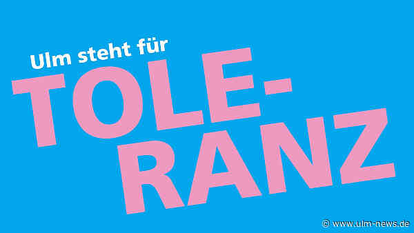 Ulm startet riesige Plakat-Aktion gegen Rechts - auch SWU-Trams- und Busse fahren in Regenbogenfarben