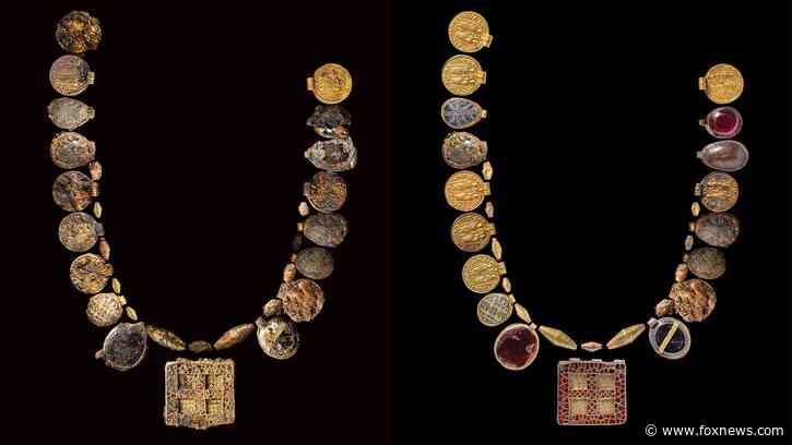 The Harpole Treasure includes one of the most valuable pieces of ancient jewelry found in Britain
