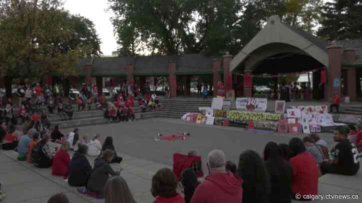 Calgary vigil honours missing and murdered Indigenous people
