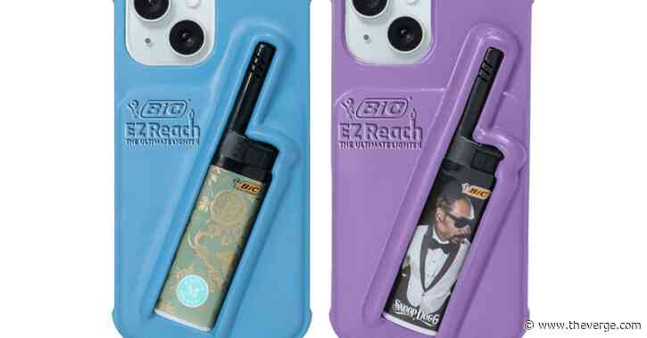 Snoop Dogg, Martha Stewart, and Bic are somehow all involved in this weird iPhone case