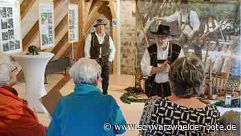 Wissen aus Altensteig: Flößer stellen in Herrenwies  ihr Handwerk