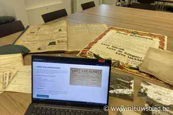 5,6 kilometer Hasselts stadsarchief is voortaan ook van thuis uit te raadplegen