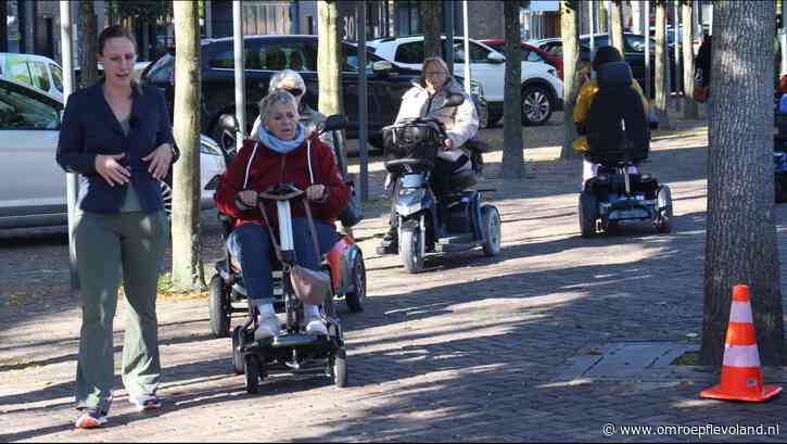 Dronten - Steeds meer ongelukken met scootmobielen, cursus moet oplossing bieden