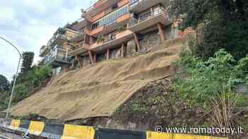 Roma Nord, è stata riaperto il tratto di via Flaminia chiuso per una frana