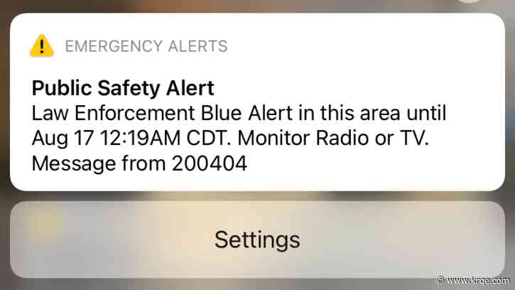 What is a Blue Alert?