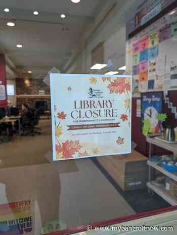 Hastings Highlands Library closed for maintenance Tuesday and Wednesday