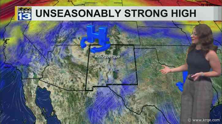 Warm and dry weather continues into the weekend