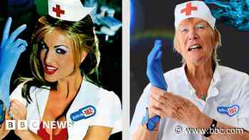 Iconic album covers recreated by pensioners