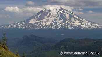 Is Washington's 'high threat' volcano about to blow? Scientists baffled by record spike in earthquakes around Mount Adams