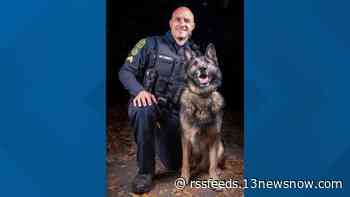 York-Poquoson Sheriff's Office honors K9 diagnosed with terminal cancer