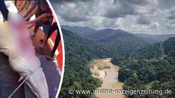 Riesiges Krokodil soll Mädchen (6) gefressen haben – Aufnahmen zeigen das Tier