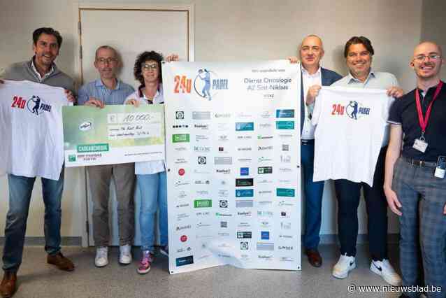 Dag en nacht padellen levert 10.000 euro op