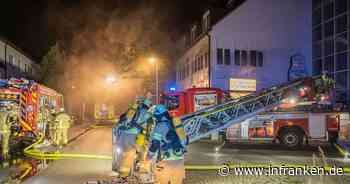 Verletzte bei Hotelbrand in Bamberg - Feuerwehr berichtet von "etlichen Hilferufen"