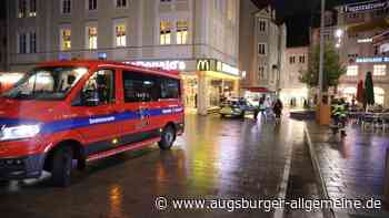 Feuerwehreinsatz am Königsplatz bei McDonalds