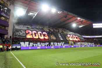 Clasico tussen Anderlecht en Standard met nog wat minder sfeer: Mauves Army komt met duidelijke boodschap
