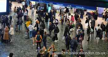 Advertising boards switched off at Euston Station following passenger complaints