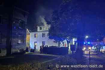 Wohnung in Bielefeld komplett ausgebrannt