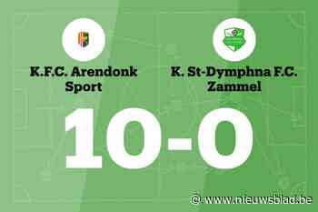 Buitengewoon veel doelpunten bij Arendonk tegen Zammel B