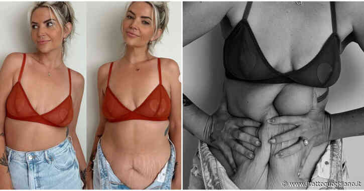 “Sono orgogliosa di condividere le foto della mia pancetta: è bellissima e del tutto normale”: il messaggio body positive di Sarah Nicole Landry