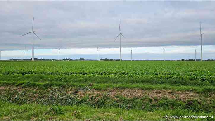 Flevoland - 'Zonder boeren en burgers geen windmolenparken'