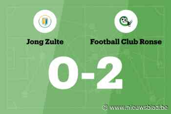 Jong Zulte B nog steeds zonder winst na verlies tegen FC Ronse